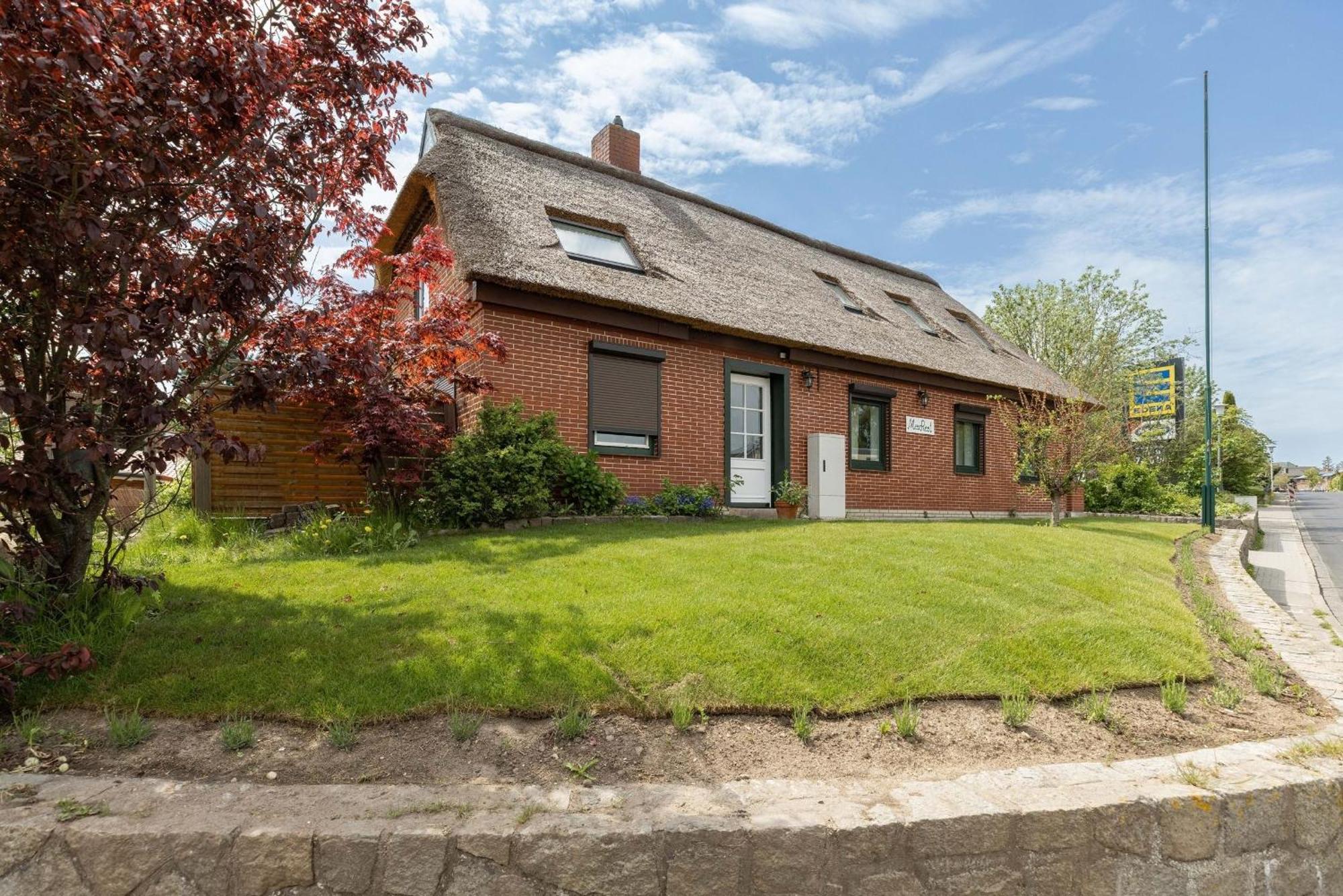 Haus Meerreet Reetzeit 格洛米茨 外观 照片